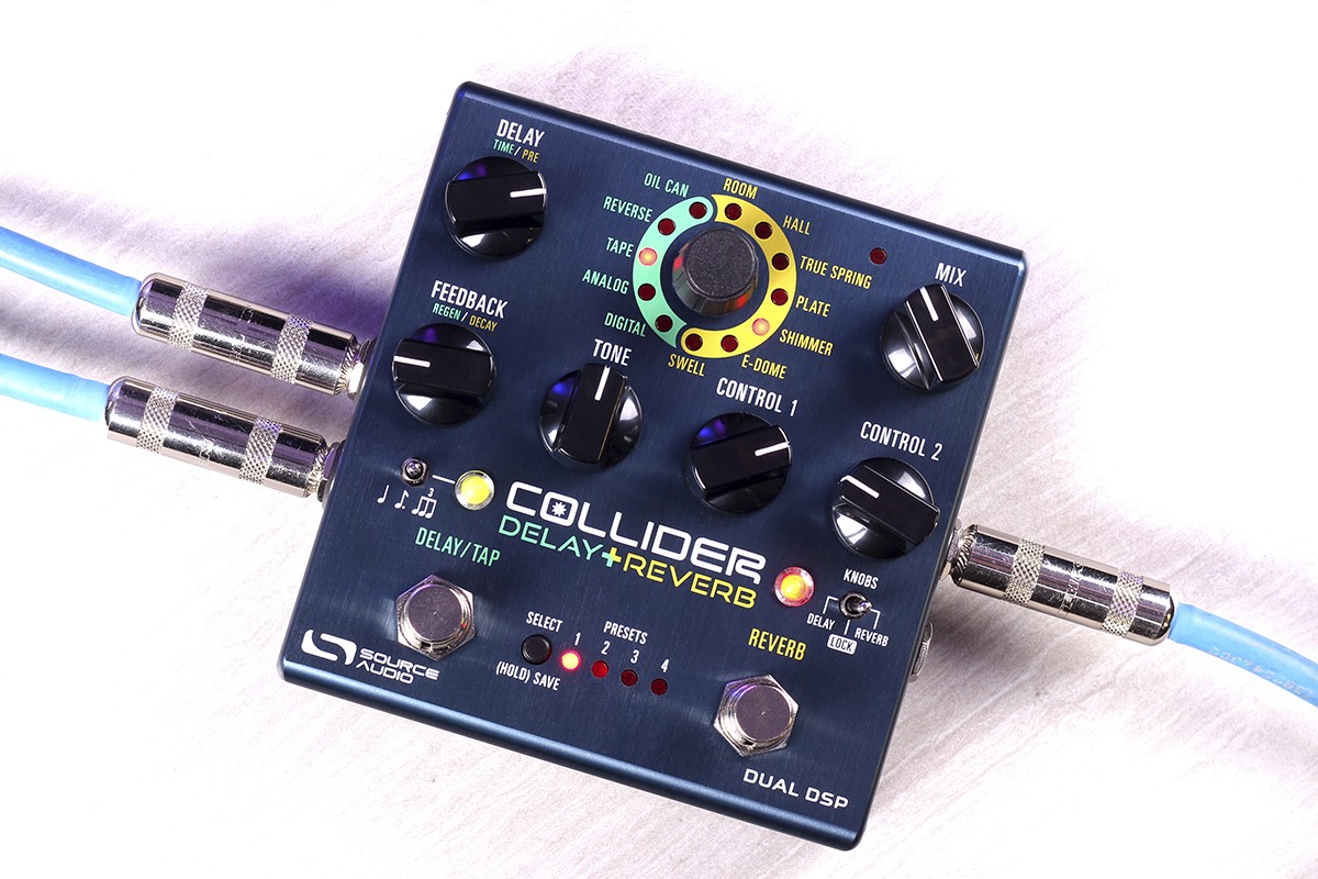 Source Audio SA263 COLLIDER DELAYREVERB - Pedale stereo Delay Reverb per chitarra e basso