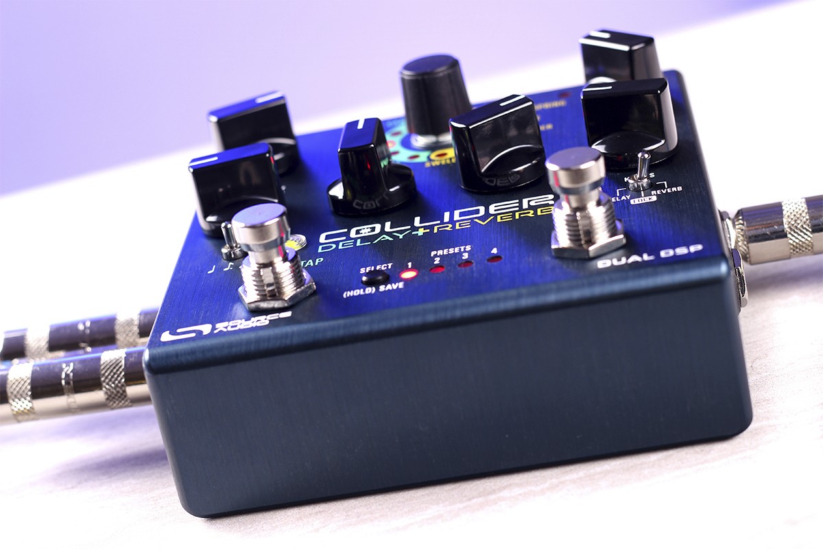 Source Audio SA263 COLLIDER DELAYREVERB - Pedale stereo Delay Reverb per chitarra e basso