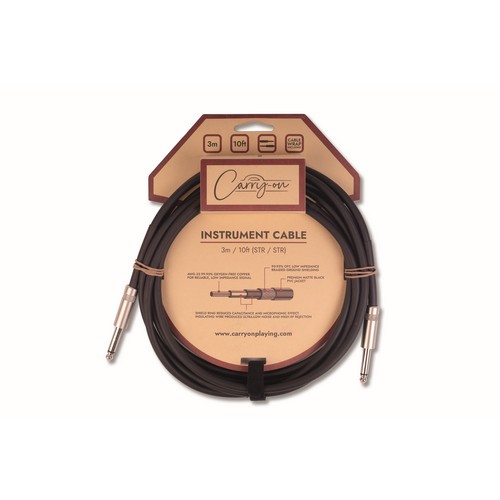 CARRY ON CARRY-ON-CABLE-3M-SS - INSTRUMENT CABLE 3M DRITTO/DRITTO