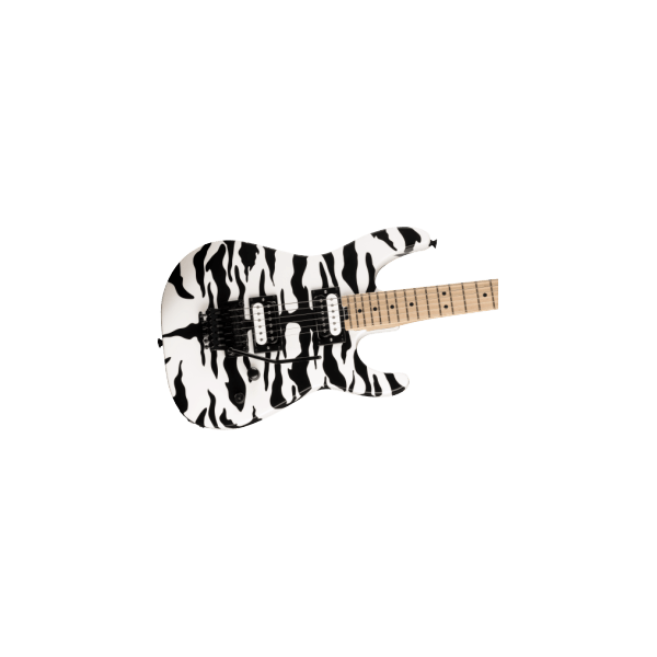 CHARVEL Pro-Mod DK22 HH FR M Satchel Signature Satin White Bengal - CHITARRA ELETTRICA SATIN WHITE BENGAL