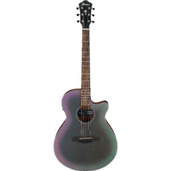 IBANEZ AEG50 BAM Black Aurora Burst Matte - CHITARRA ACUSTICA ELETTRIFICATA BLACK AURORA BURST MATTE