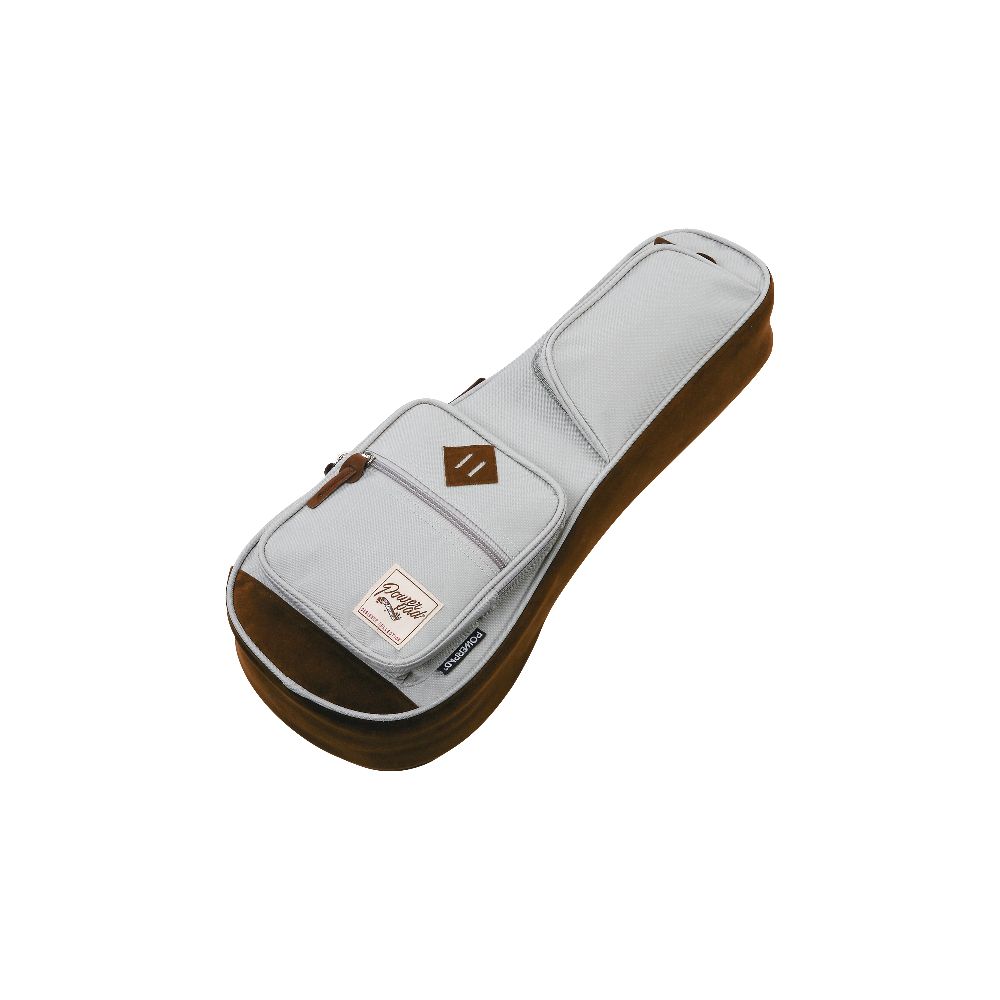 IBANEZ IUBS541 Grey - CUSTODIA IMBOTTITA PER UKULELE SOPRANO GRIGIA