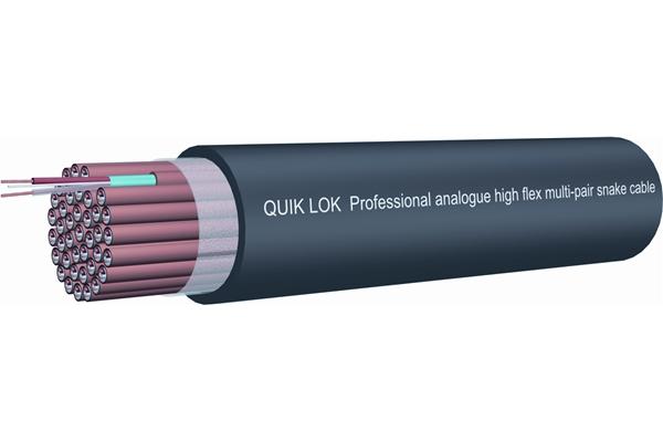 Quik Lok CMF/838 Cavo Audio Multipolare 8 Coppie