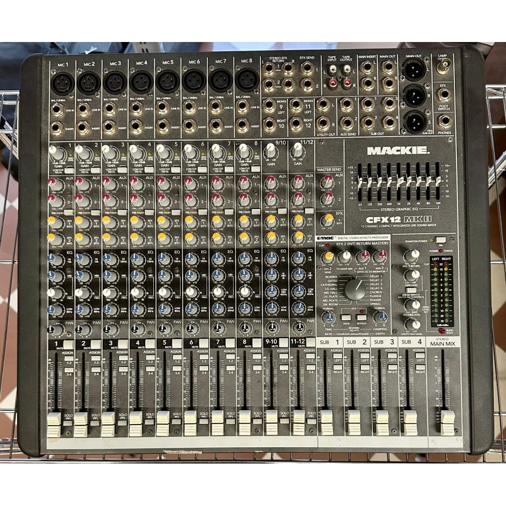 Mackie cfx12 mk2 - MIXER ANALOGICO