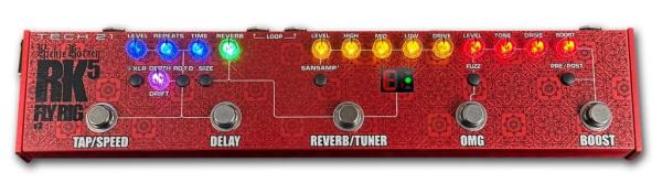Tech21 Richie Kotzen RK5 Signature Fly Rig v3 - pedale multi effetto per chitarra