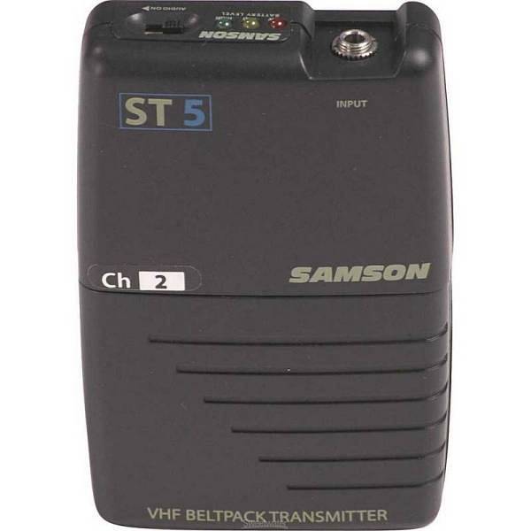 Samson ST5 - Trasmettitore Beltpack VHF per serie Stage5/55 - CH2 (181.6 MHz)