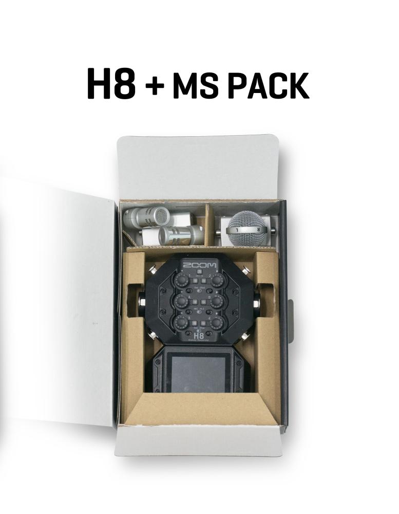 Zoom H8 - Registratore a 8 tracce XYH-6/MSH-6