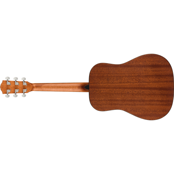 Fender FA 15 WN Black - chitarra acustica 3/4 nera con borsa