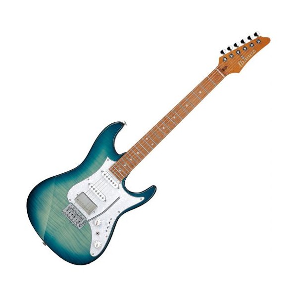 IBANEZ AZ22S1F-TXB Transparent Turquoise Burst - CHITARRA ELETTRICA TRANSPARENT TORQUOISE BURST