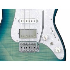 IBANEZ AZ22S1F-TXB Transparent Turquoise Burst - CHITARRA ELETTRICA TRANSPARENT TORQUOISE BURST