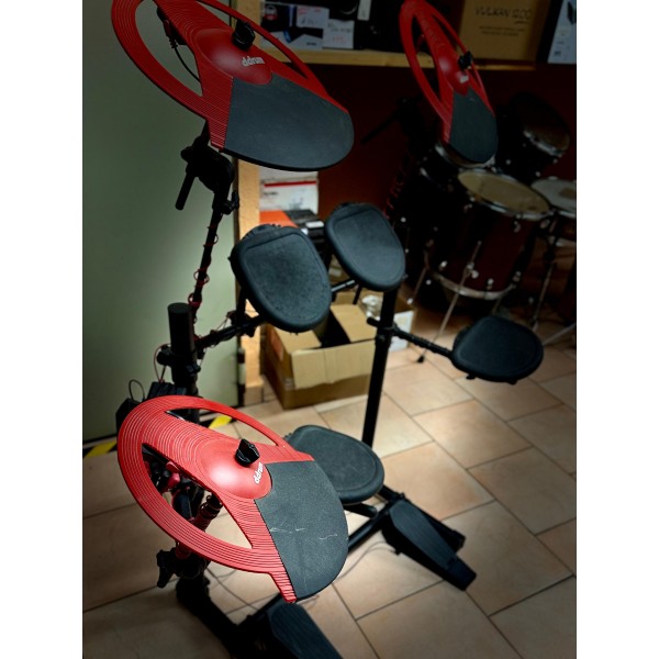 DDRUM DD BETA BATTERIA ELETTRONICA 5 PEZZI CON MODULO SONORO E RACK DI MONTAGGIO - USATA OTTIME CONDIZIONI