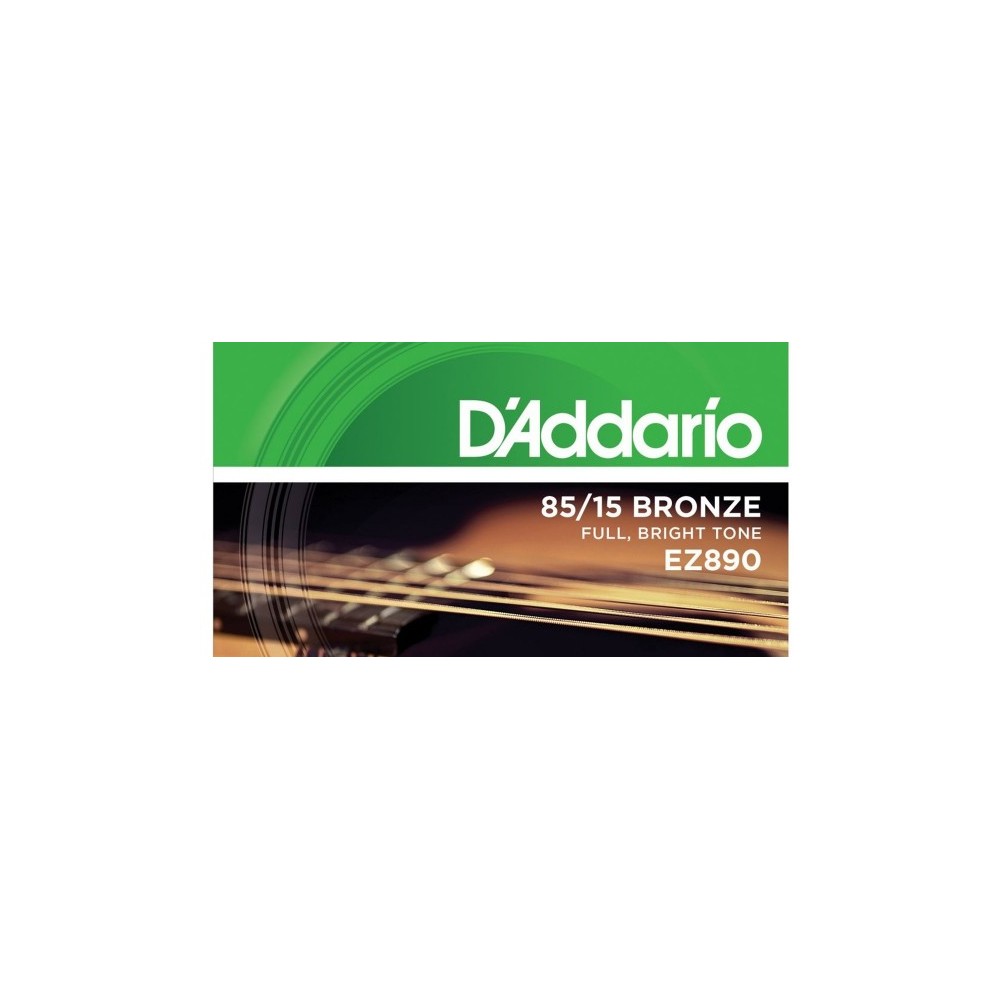 D'ADDARIO EZ890 CORDIERA PER CHITARRA ACUSTICA 80/15 BRONZE WOUND SUPER LIGHT - 009/045