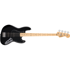 Standard Jazz Bass®, Maple Fingerboard, Black Pickguard, Black - basso elettrico