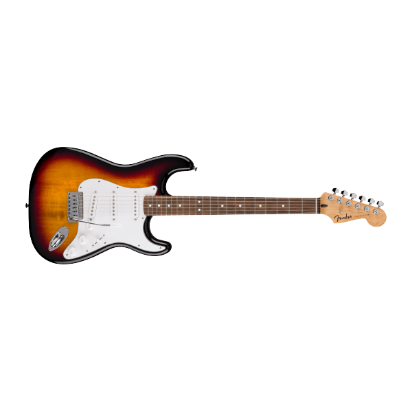 Standard Stratocaster®, Laurel Fingerboard, White Pickguard, 3-Color Sunburst - chitarra elettrica
