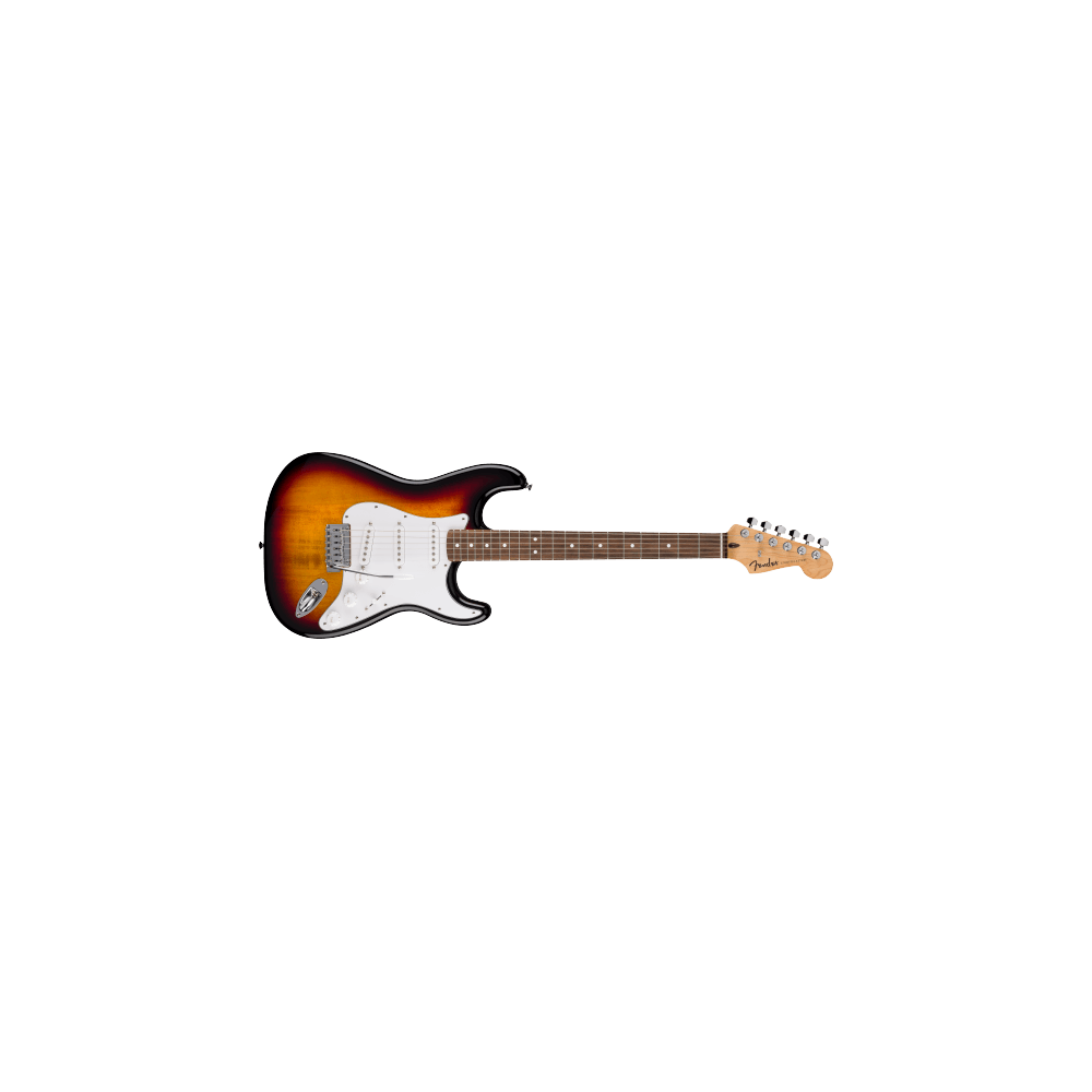Standard Stratocaster®, Laurel Fingerboard, White Pickguard, 3-Color Sunburst - chitarra elettrica