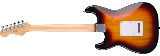 Fender Standard Stratocaster®, Laurel Fingerboard, White Pickguard, 3-Color Sunburst