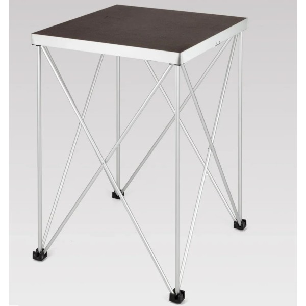 TAVOLO MODULARE RICHIUDIBILE 55 X 55 CM CON RAGNO ALTEZZA 100 CM