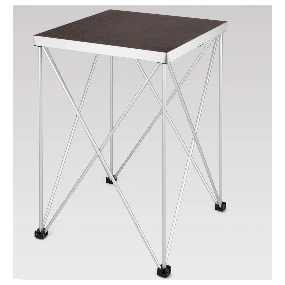 TAVOLO MODULARE RICHIUDIBILE 55 X 55 CM CON RAGNO ALTEZZA 100 CM