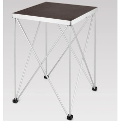 TAVOLO MODULARE RICHIUDIBILE 55 X 55 CM CON RAGNO ALTEZZA 100 CM