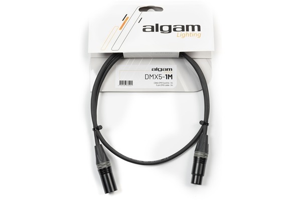 Algam Lighting DMX5-1M Cavo DMX 5 Poli 1 mt