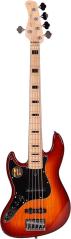 MARCUS MILLER V7 VINTAGE SWAMP ASH-5 LEFTHAND (2ND GEN) TS TOBACCO SUNBURST
