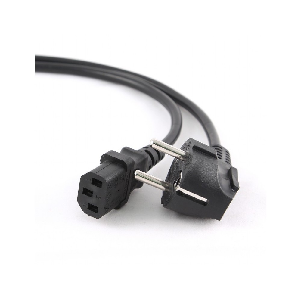 CABLEXPERT PC186-VDE-3M POWER CORD CAVO DA SPINA SCHUKO A PRESA VDE C13 DA 3 METRI