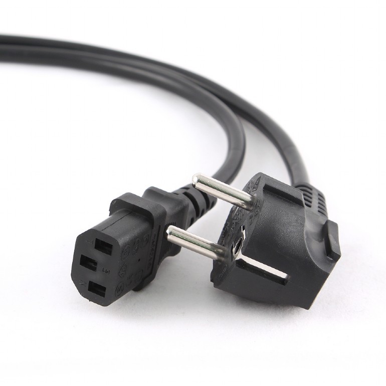 CABLEXPERT PC186-VDE-3M POWER CORD CAVO DA SPINA SCHUKO A PRESA VDE C13 DA 3 METRI