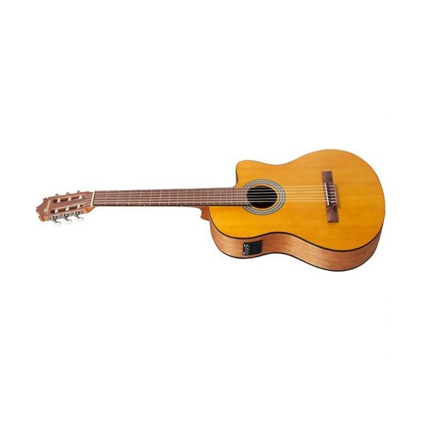 IBANEZ GA3ECE-OAM Open Pore Amber - CHITARRA CLASSICA ELETTRIFICATA