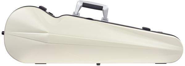 BAM ITALIA BAM SUP2002XLWN CUSTODIA "HIGHTECH" SUPREME ICE CONTOURED IN POLICARBONATO PER VIOLINO - WHITE - BLACK VERSION