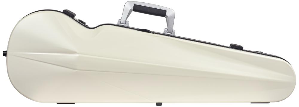BAM ITALIA BAM SUP2002XLWN CUSTODIA "HIGHTECH" SUPREME ICE CONTOURED IN POLICARBONATO PER VIOLINO - WHITE - BLACK VERSION