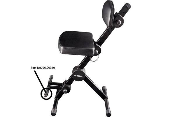 Quik Lok Gommino Aperto per Poggiapiedi DX/749