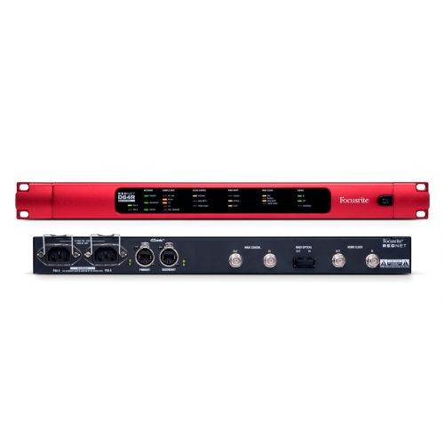 Focusrite RedNet D64R - INTERFACCIA AUDIO MADI 64X64 I/O OTTICO/COASSIALI CON DOPPIO ALIMENTATORE