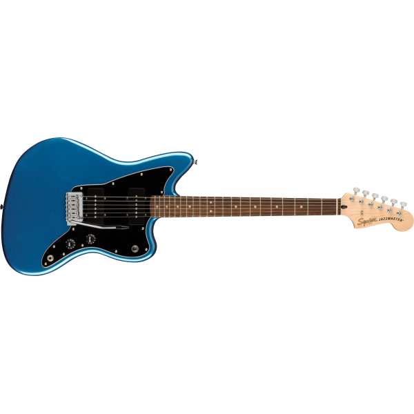 Squier by Fender Affinity Series® Jazzmaster®, Laurel Fingerboard, Black Pickguard, Lake Placid Blue