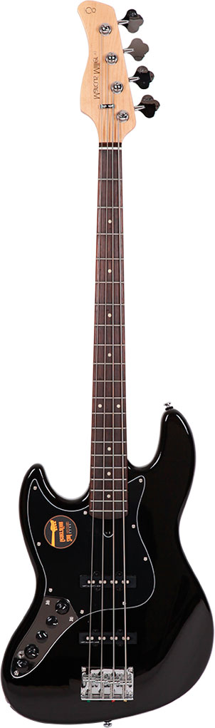 MARCUS MILLER V3-4 LEFTHAND (2ND GEN) BLK BLACK