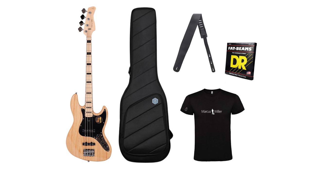 MARCUS MILLER V7 VINTAGE SWAMP ASH-4 NAT SET