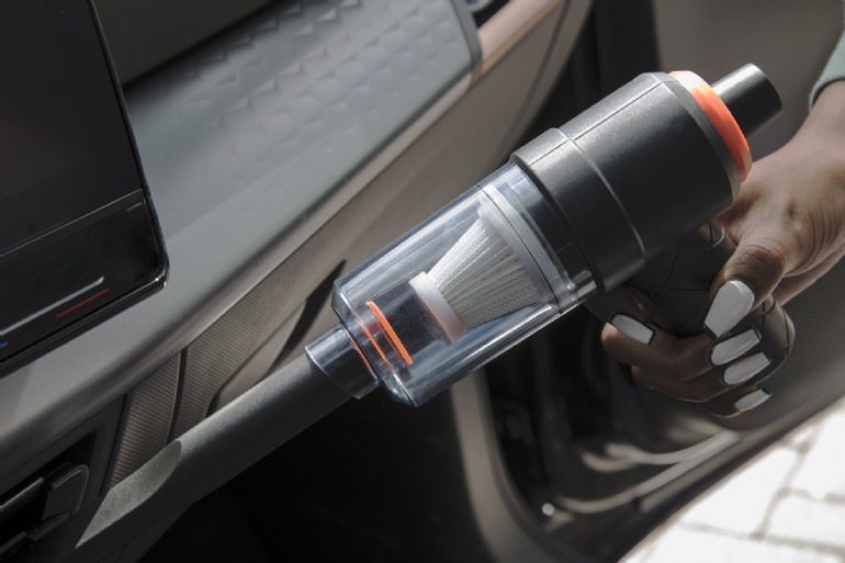 Aspirapolvere Portatile 2 in 1 Ricaricabile USB GEMBIRD CK-MVC-01 per Tastiere PC, Mixer, Slider e Potenziometri