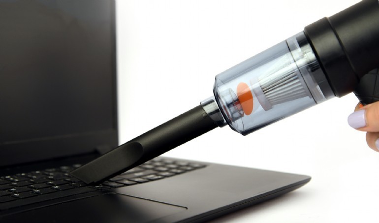 Aspirapolvere Portatile 2 in 1 Ricaricabile USB GEMBIRD CK-MVC-01 per Tastiere PC, Mixer, Slider e Potenziometri