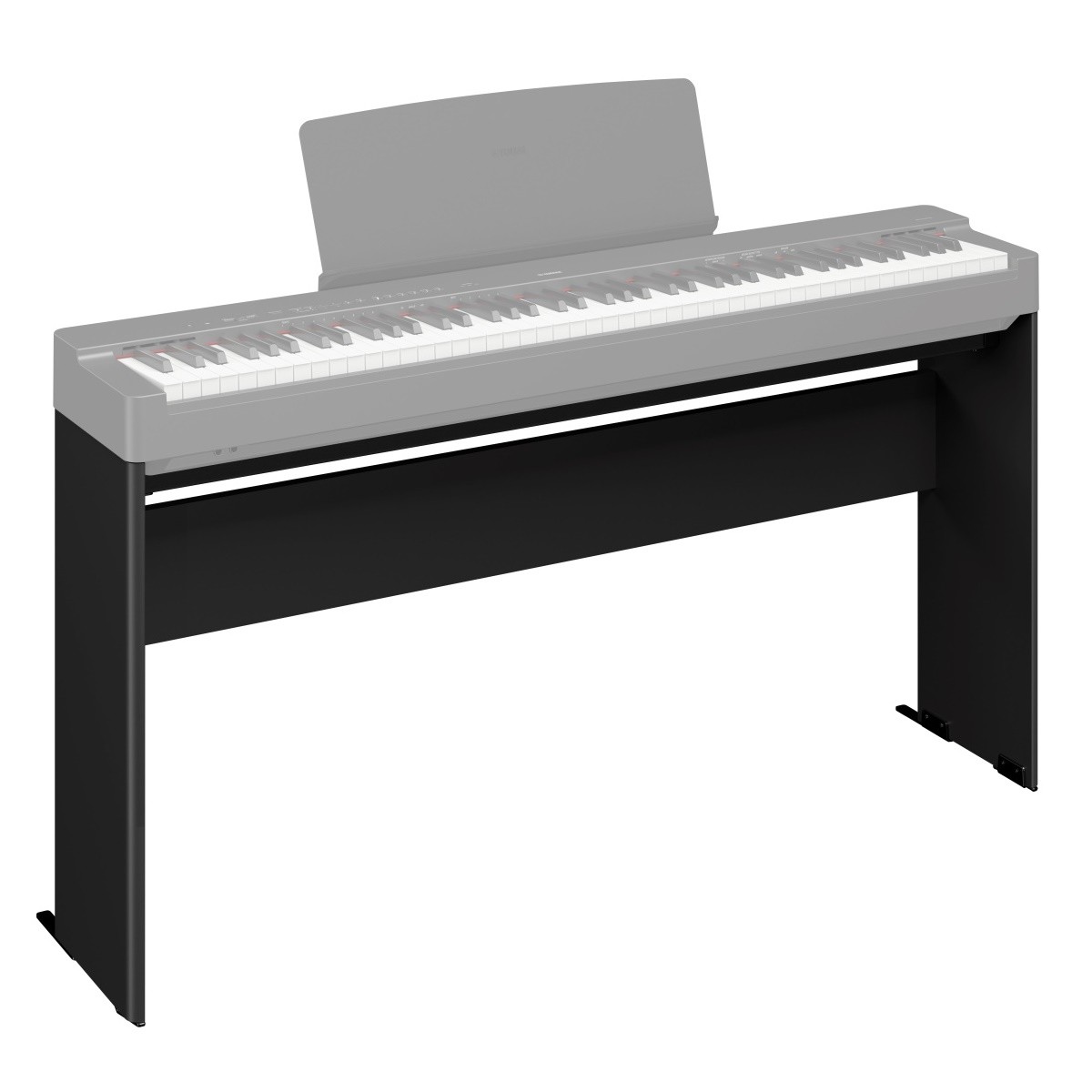 Supporto per Pianoforte Yamaha L200B Black per P225 - Colore Nero
