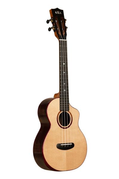 Kala KA-CT-SSRW-TG-C - Contour All Solid Spruce Rosewood - ukulele tenore - c/borsa