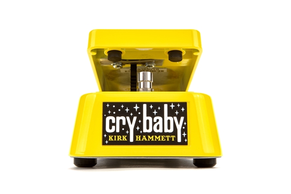 Dunlop KH95Y Kirk Hammett Cry Baby Wah Yellow Sparkle Edition