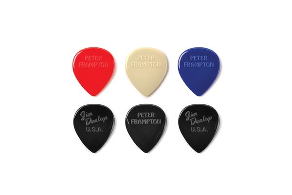 Dunlop PF599P Peter Frampton Vintage Jazz Teardrop Players Pack/6