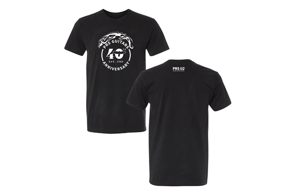 PRS 40th Anniversary Dragon Tee Black M