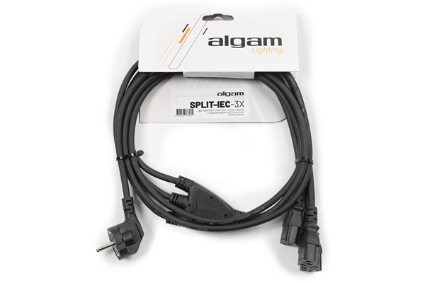 Algam Lighting SPLIT-IEC-3X Cavo Alimentazione 2,4mt