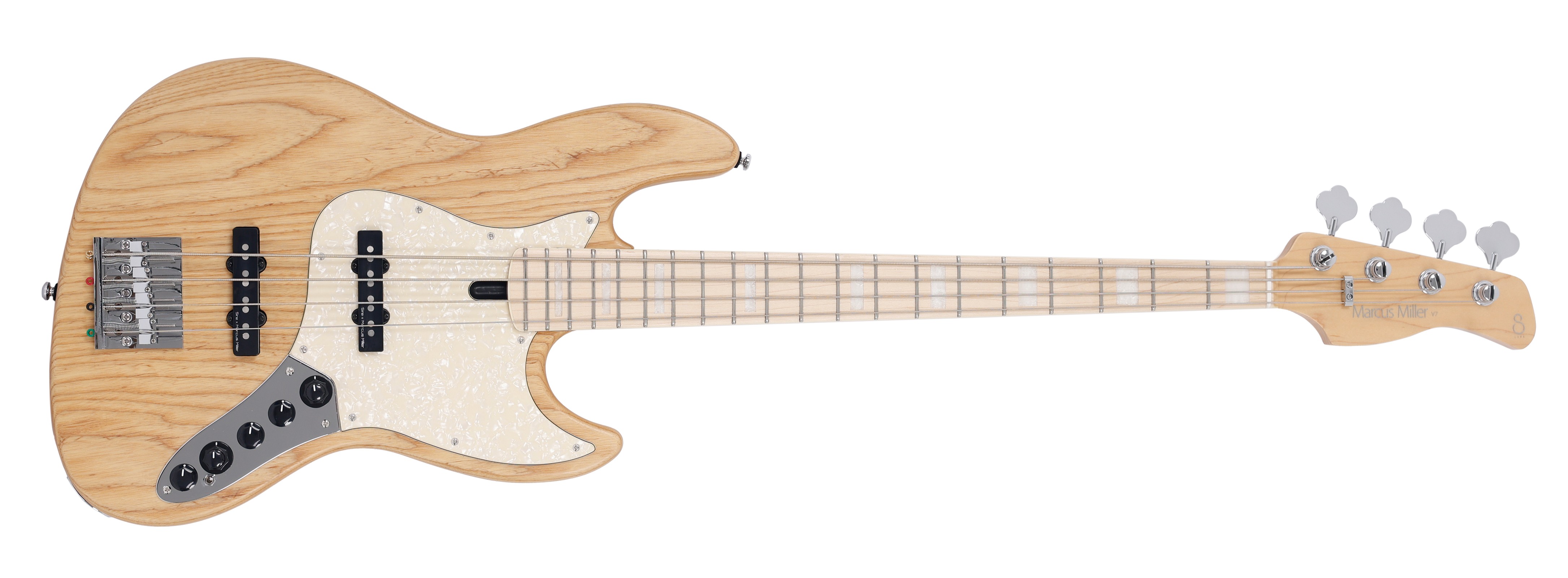 MARCUS MILLER V7 SWAMP ASH-4 REISSUE NATURAL SATIN
