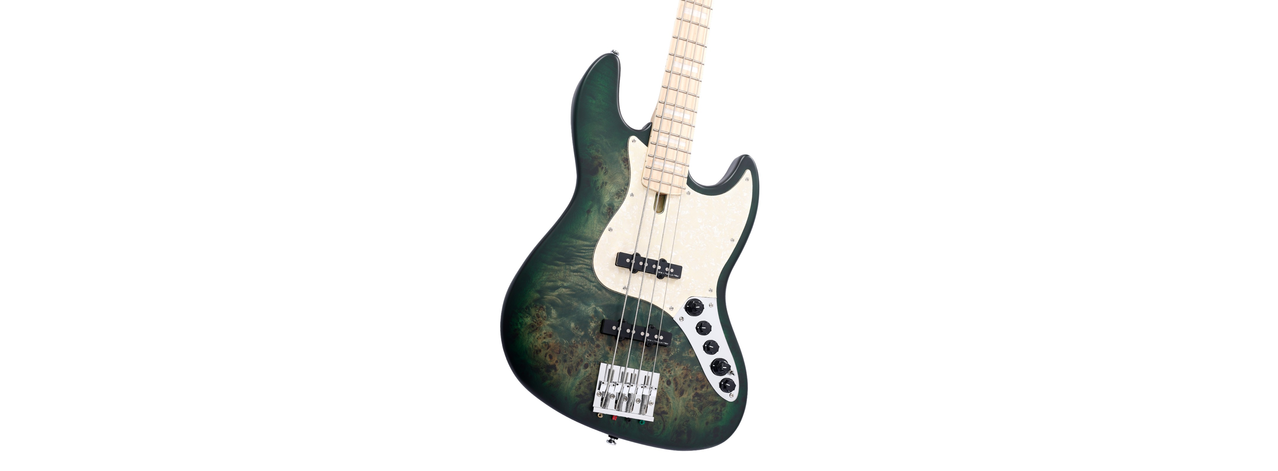 MARCUS MILLER V7 SWAMP ASH-4 REISSUE TRANS GREEN SATIN