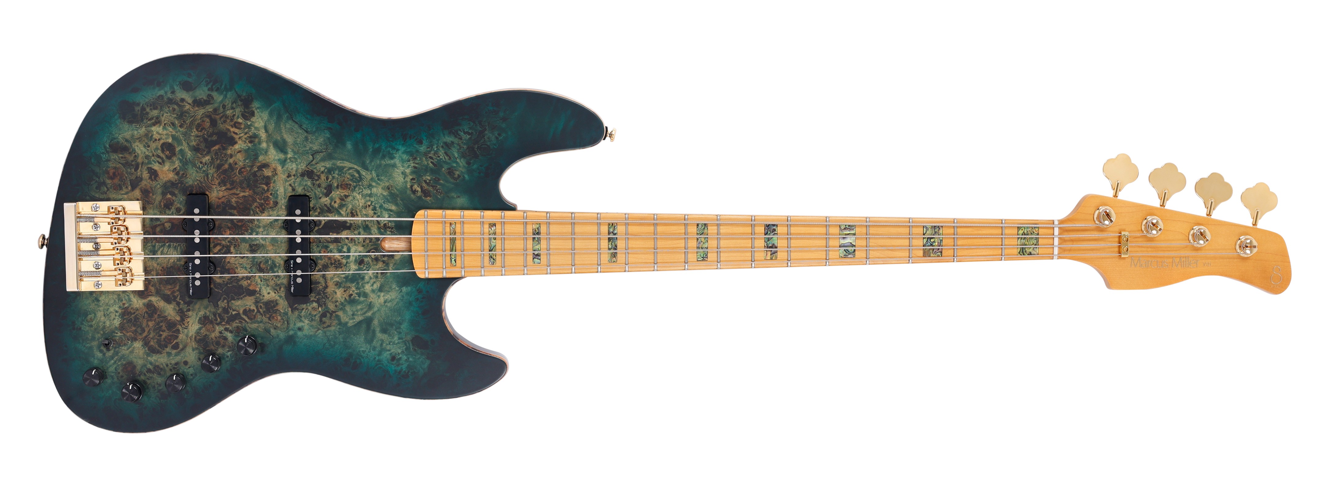 MARCUS MILLER V10-4 TRANS GREEN SATIN