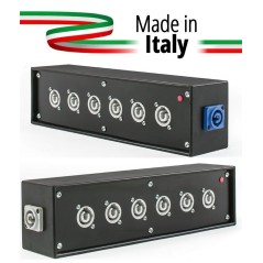 POWER-BOX NERO CIABATTA ALIMENTAZIONE PALCO POWERCON