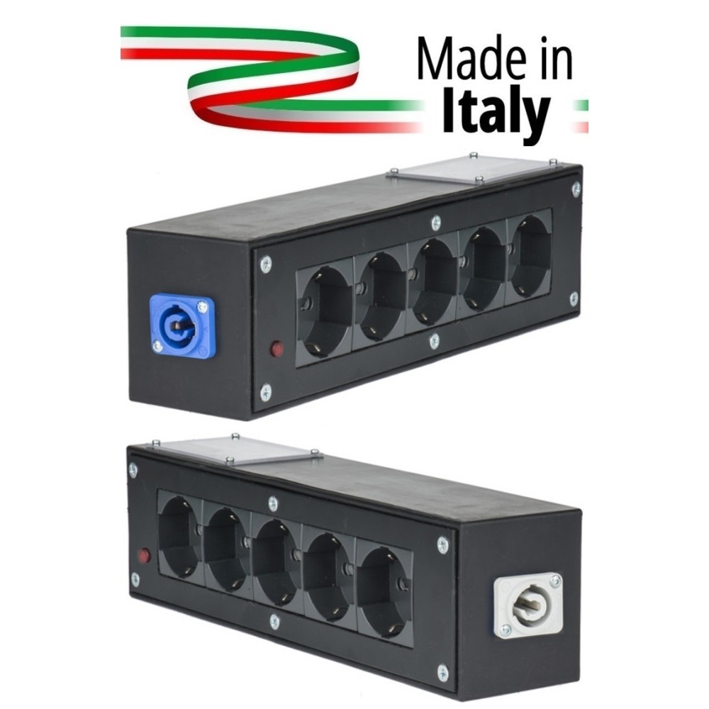 POWER-BOX NERO CIABATTA ALIMENTAZIONE PALCO