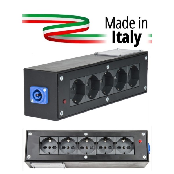 POWER-BOX NERO CIABATTA ALIMENTAZIONE PALCO