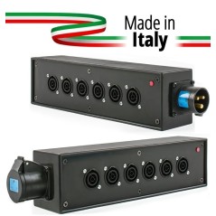 POWER-BOX NERO CIABATTA ALIMENTAZIONE PALCO POWERCON
